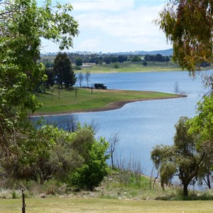 A magic view of the dam