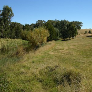 Looking back to Campsite