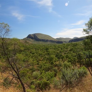 Mountain scenery west of the Glen