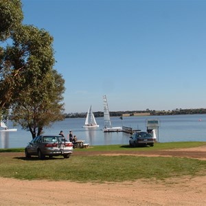 Yachting on Deep Lake