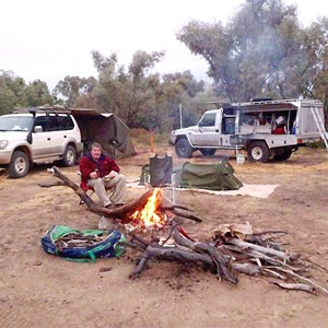 Bourkes Grave Camp area