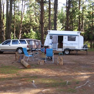 Campsite view