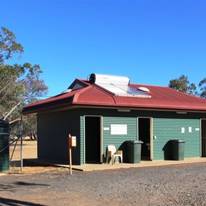 Amenities block at recreation area