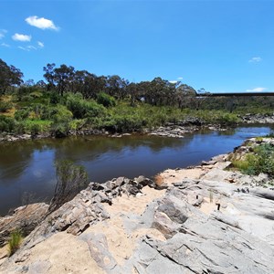 Old bridge remnants