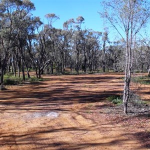 Open area facing south