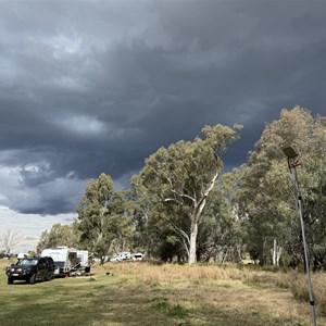 Texas camp   Dumaresq River
