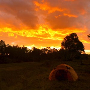 Red sky at night....