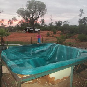 Spa Bath at Comeroo Camel Station