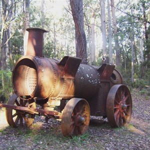 tractor at Lowden Forest Park