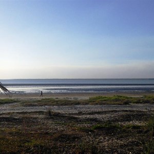 The harbor as seen from the camp ground 