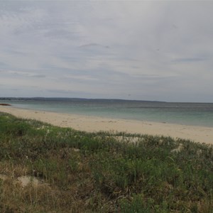 West Along the Beach