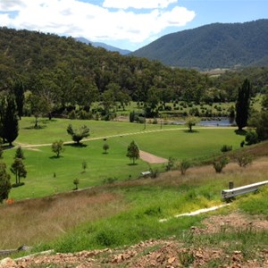 View from access road