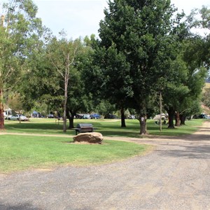 Spacious camping areas