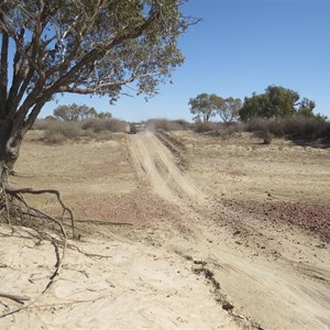 Bone dry. Heading west Sept 2015