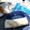 Mountain bread fish wraps