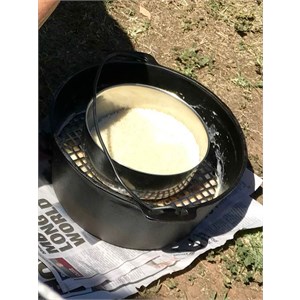 Satay Chicken, Trivet and Rice (foil to go over rice bowl)