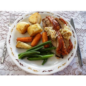 plated up
