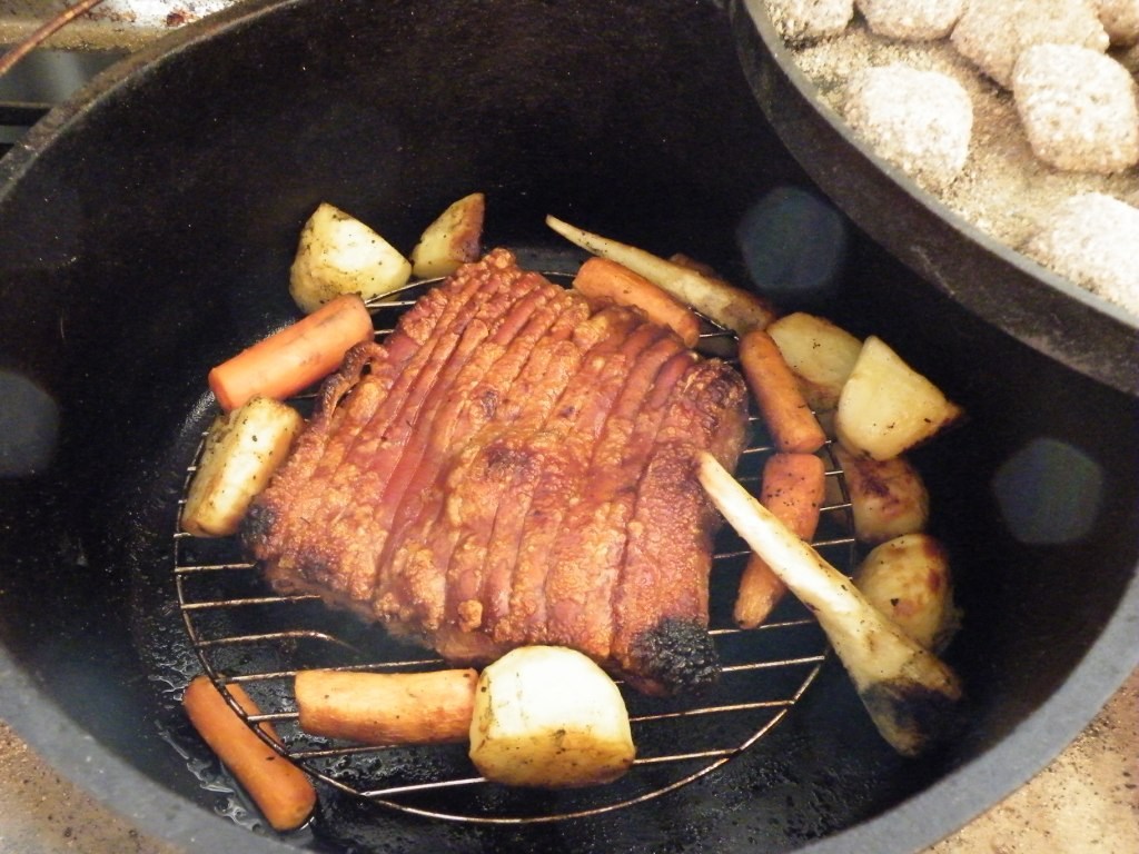 Pork Belly with Apple and Mustard Sauce @ BOG Recipes