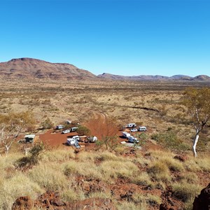 Overlooking Mt Robinson Rest Area