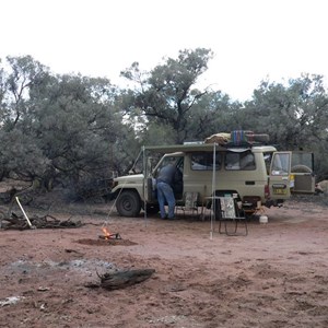 Gidgee camp, Cattlewater Pass.