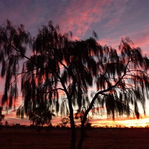 Sunset near Boulia